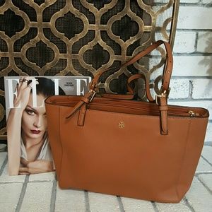 Tory Burch Small York Buckle Tote Handbag